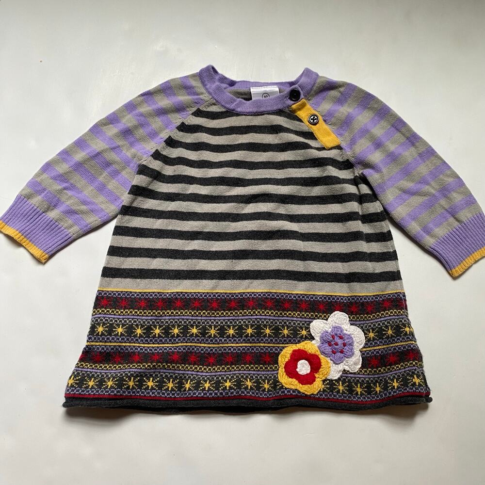 Hanna Andersson Stripe Sweater Dress